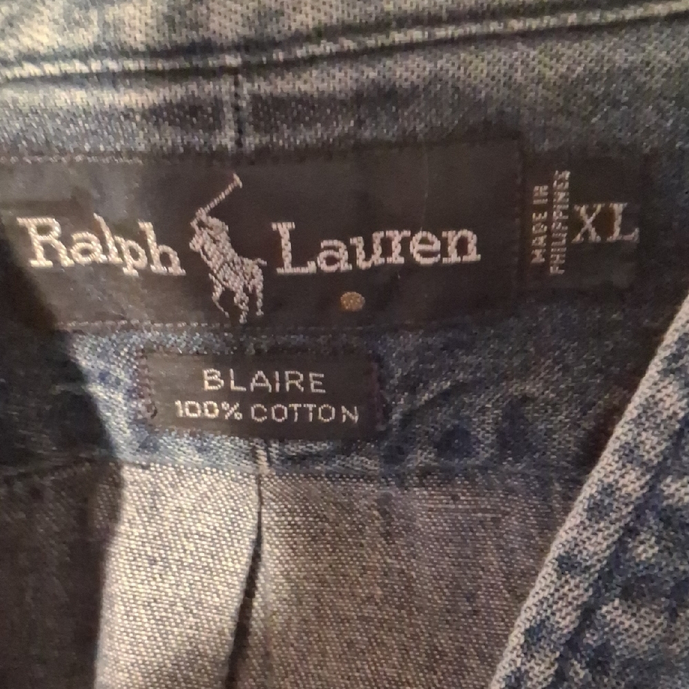 Ralph Lauren Denim Botton Down Shirt